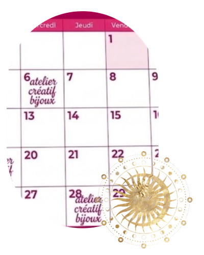 réserve ta date d'atelier créatif de bijoux fantaisie