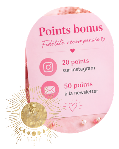points bonus fidélité instagram er newsletter